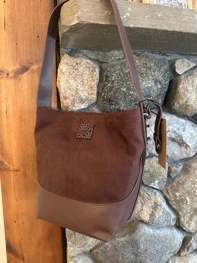 NWT Steve Madden Suede Bucket Bag